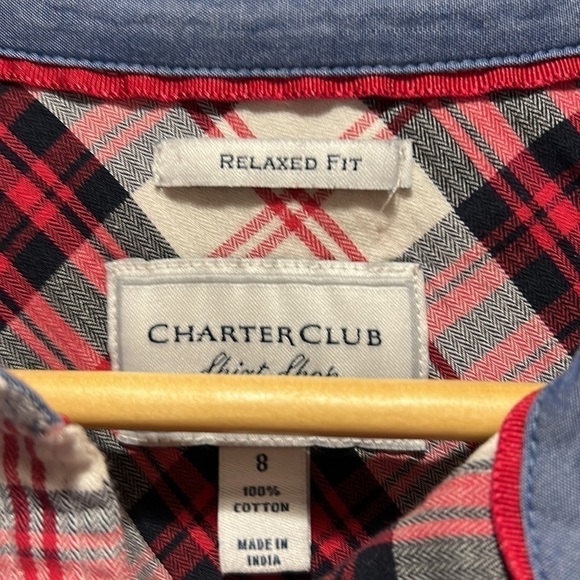 Charter Club woman’s button down shirt - Picture 2 of 3